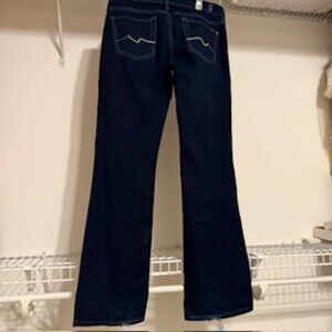 7 for All Mankind Bootcut Dark Wash Jeans  Size 28
